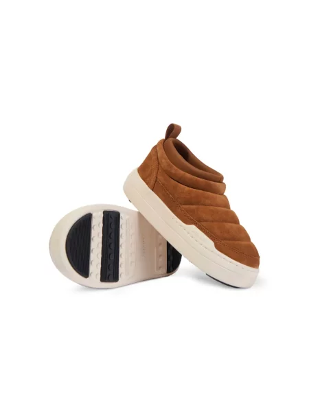 Sneakersy dziecięce Moon Boot brązowe
