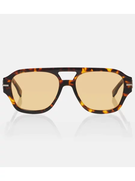 Sunčane naočale Fendi smeđa