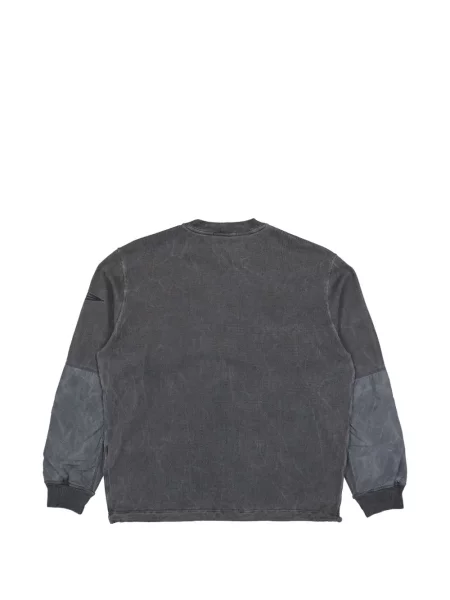 Hanorac Stone Island cu strasuri gri