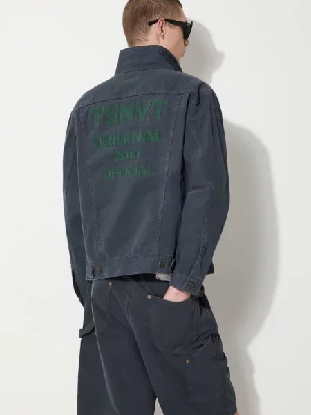 Джинсова куртка thisisneverthat Trucker перехідна oversize синій