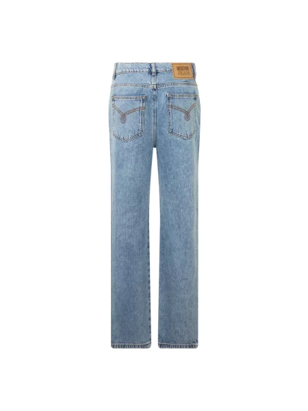 Jeansy Moschino niebieskie