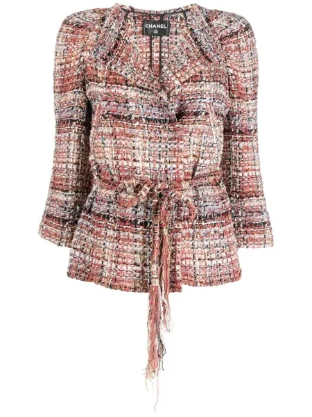 Tvídová bunda Chanel Pre-owned