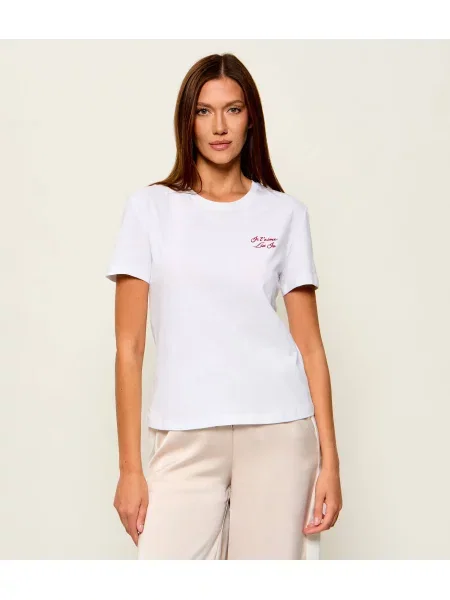 Liu Jo Tricou Scarlet alb