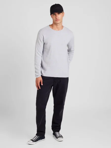 TOM TAILOR DENIM Sveter kamenná