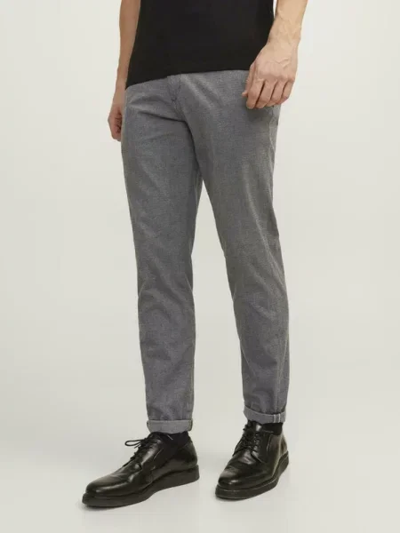 Παντελόνι chino Jack&Jones γκρι