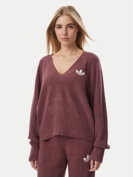 Adidas Pulover Essentials Temno rjava