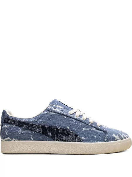 Sneakerși Puma Clyde albastru