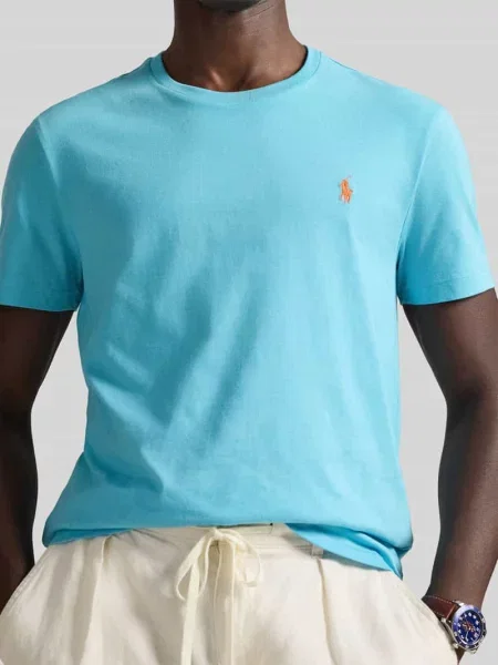 T-shirt o kroju regular fit z czystej bawełny Polo Ralph Lauren