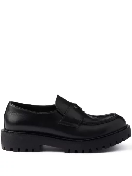 Pantofi loafer Prada din piele negru
