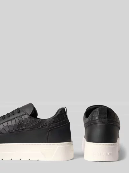 Sneakersy z naturalnej skóry model FLINT' Antony Morato czarne