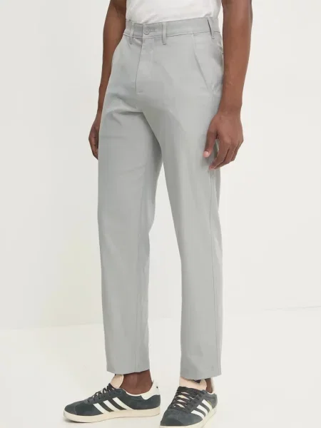Kalhoty Abercrombie & Fitch jednoduché zelená