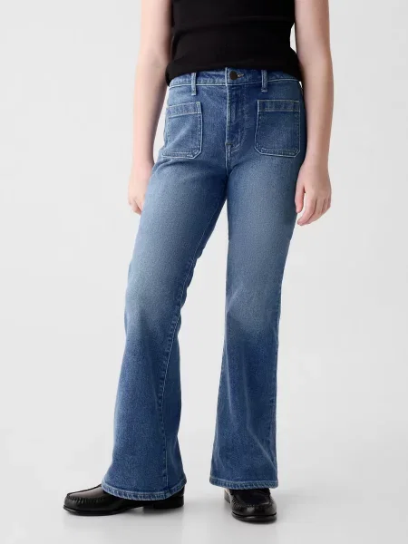 Pantaloni copii Gap albastru