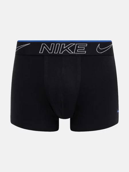 Nike přiléhavé boxerky s bavlnou černé