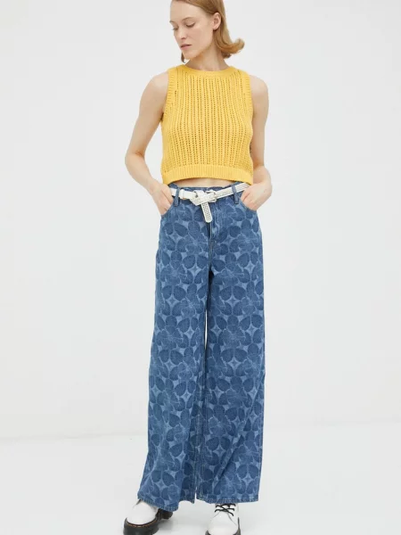 Brezrokavnik Levi's rumena