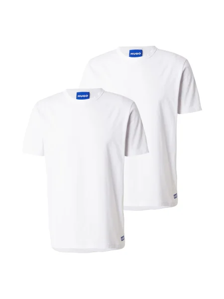 HUGO Set de tricouri﻿ Naolo alb