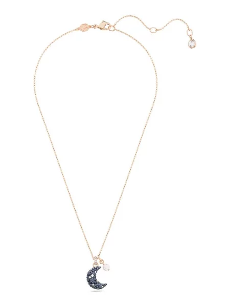 Swarovski Ogrlica LUNA črna