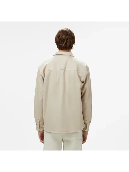 Lacoste Koszula Relaxed Fit beżowa