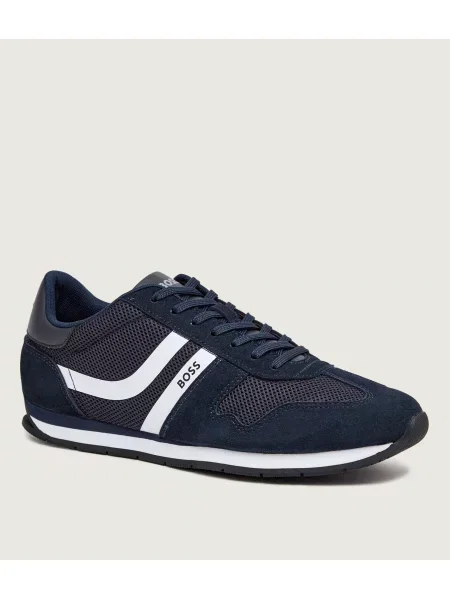 BOSS Sneakers Levon Bleumarin portocaliu