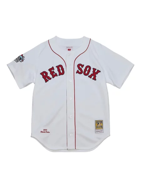 Cămașă Mitchell & Ness alb