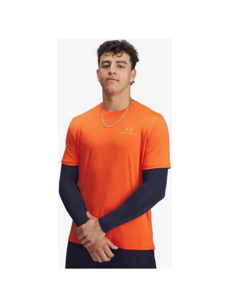 Koszulka Under Armour Vanish Energy z krótkim rękawem intensywny S pomarańczowy