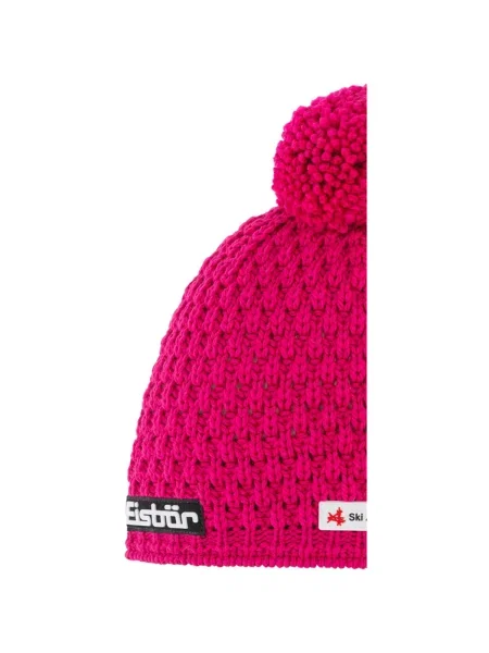 Căciulă Eisbär cu pompoane roz