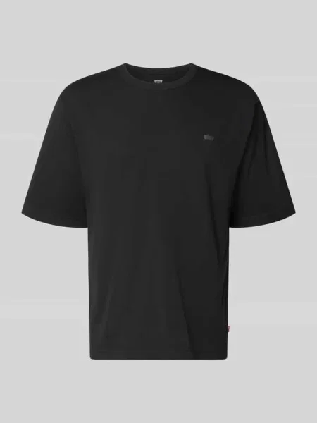 T-shirt z nadrukiem z logo Levi's czarna