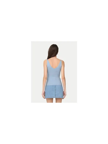 JDY Felső Nanna Slim Fit kék