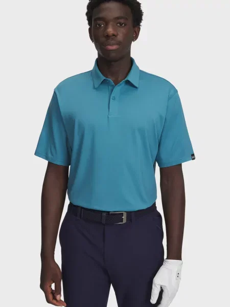 Поло Under Armour блакитне