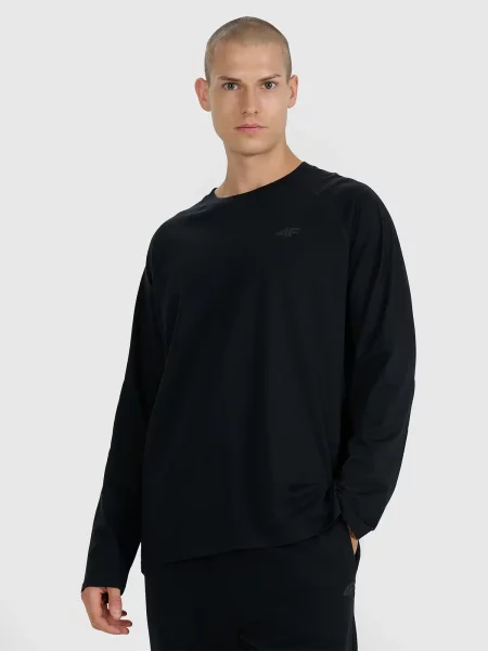 4F koszulka z długim rękawem longsleeve S czarna