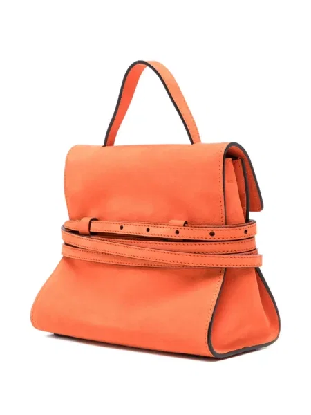 Τσάντα Moschino γραβάτες πορτοκαλί