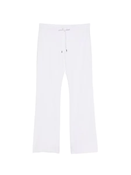 Pantaloni James Perse tricotate alergare alb