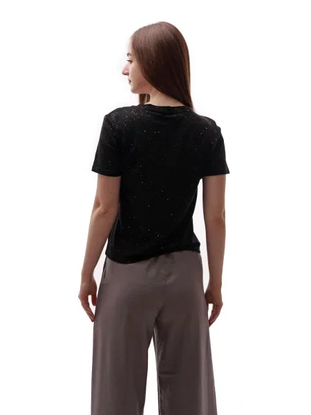 Футболка STREAM віскоза/поліестер чорний