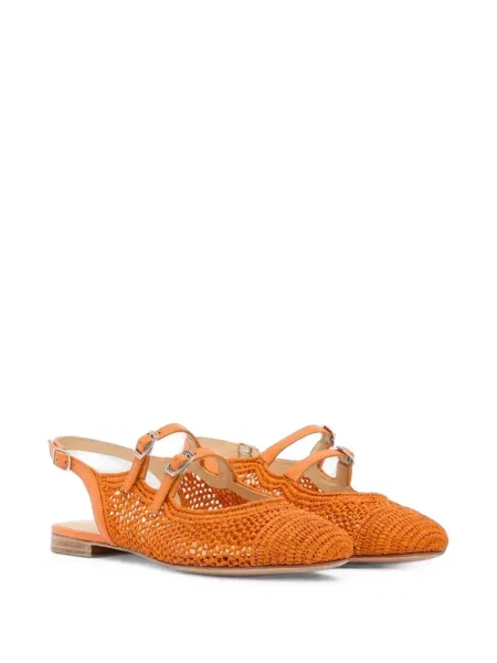 Pantofi cu toc Carel Paris slingback portocaliu