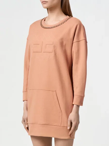 Платье Elisabetta Franchi коричневое