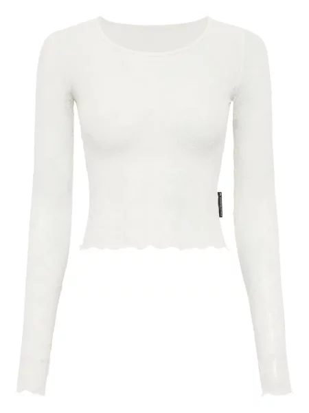 Cropp top Marine Serre plasă alb