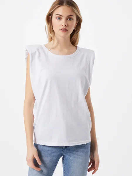 Bardot Top UMA' alb