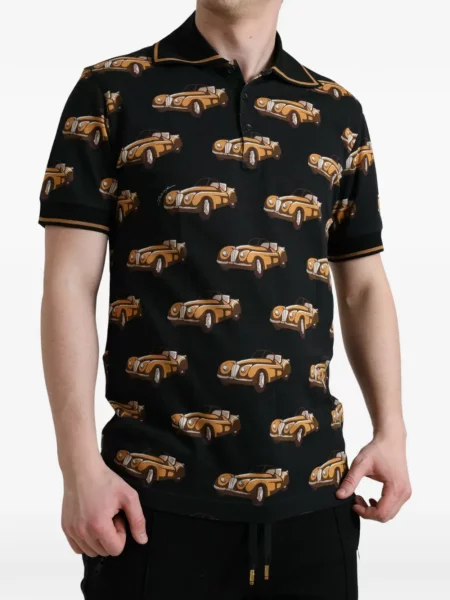 Polokošeľa Dolce & Gabbana čierna
