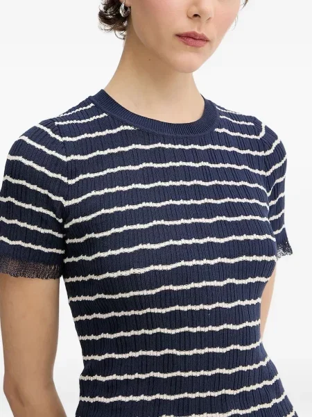 Top Rag & Bone cu dungi albastru