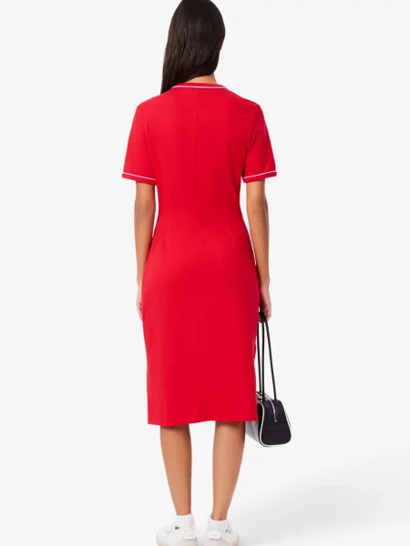 Платье Lacoste красное