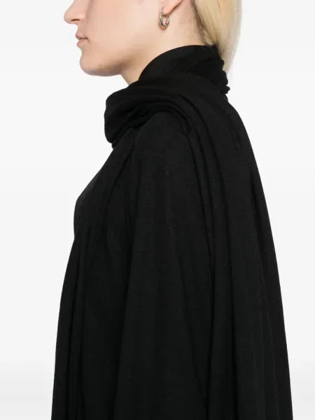 Вълнена блуза Yohji Yamamoto черно