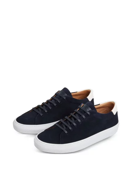 Sneakers Hackett με κορδόνια με δαντέλα μπλε