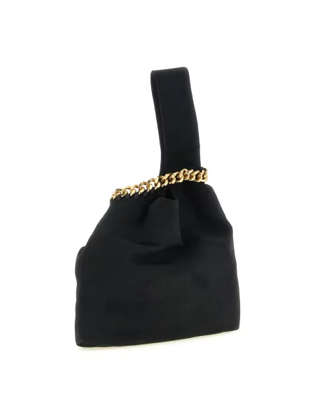 Torebka Stella Mccartney zamszowa czarna