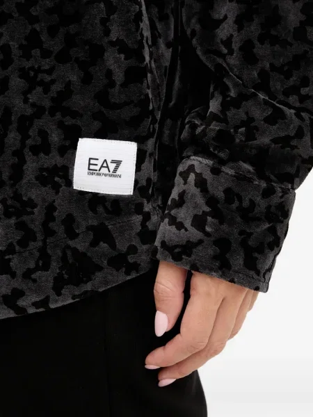 Cămașă Ea7 Emporio Armani gri