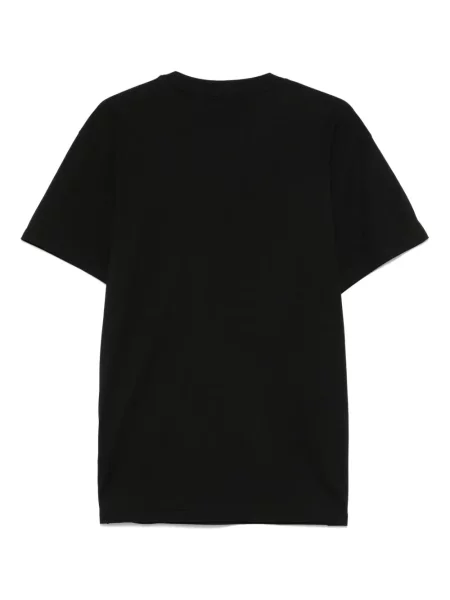 Тениска Carhartt Wip със сърца черно