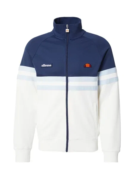 ELLESSE Gornji dio trenirke Rimini crno plava / svijetloplava bijela