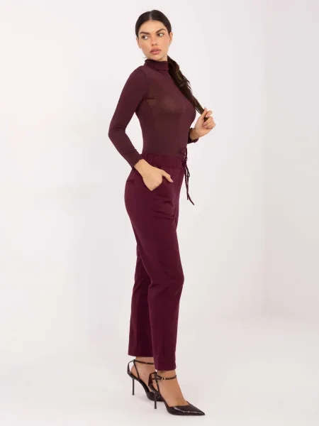 Pantaloni Factory Price cu talie înaltă negru