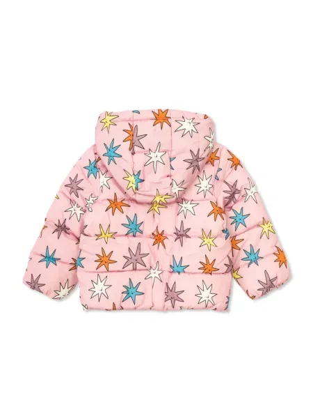 Kurtka dziecięca Stella Mccartney różowa