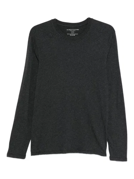 Tricou Majestic Filatures lung negru