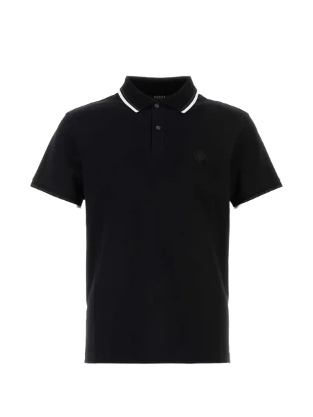 Tricou polo Gucci cu autograf negru