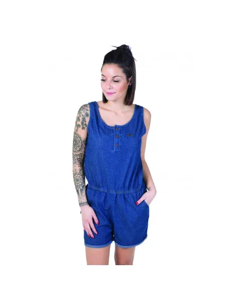 Kombinezon jeansowy Alife And Kickin niebieski